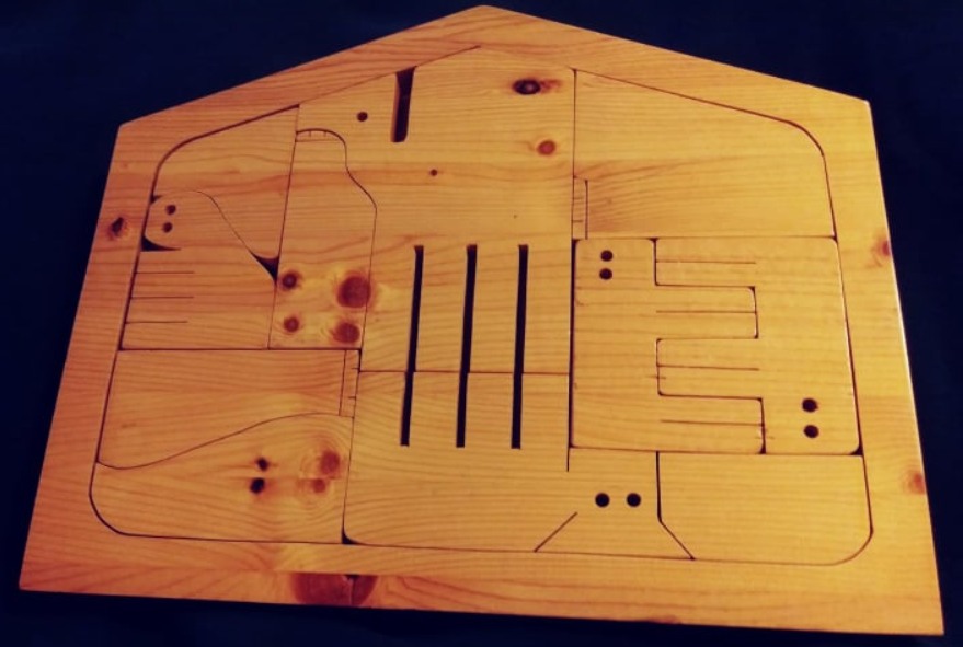 Day 75 - Wooden Nativity Puzzle