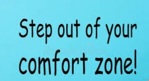 Day 20 - Step Out of your Confort Zone Day 20 - Step Out of your Confort Zone