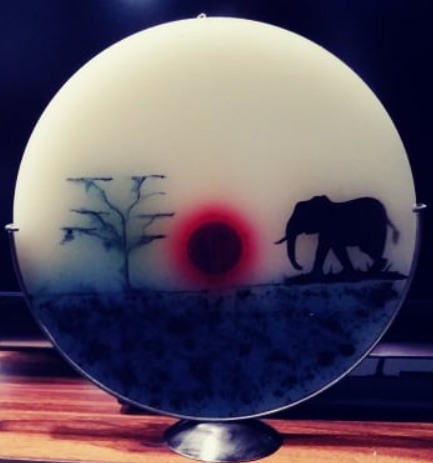 Day 129 - Candle from Africa Day 129 - Candle from Africa