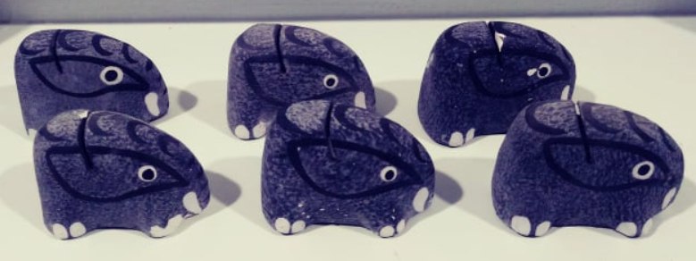 Day 135 - Elephant Place Card Holders Day 135 - Elephant Place Card Holders
