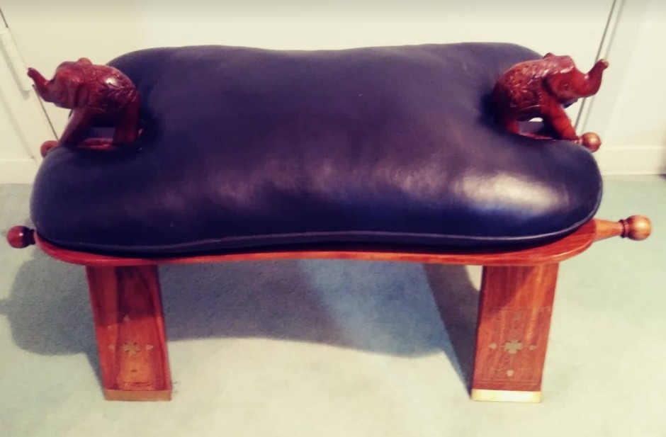 Day 138 - Elephant Footstool Day 138 - Elephant Footstool