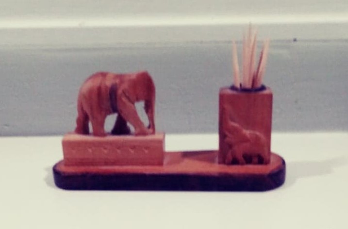 Day 162 - Elephant Toothpick Holder (2) Day 162 - Elephant Toothpick Holder (2)