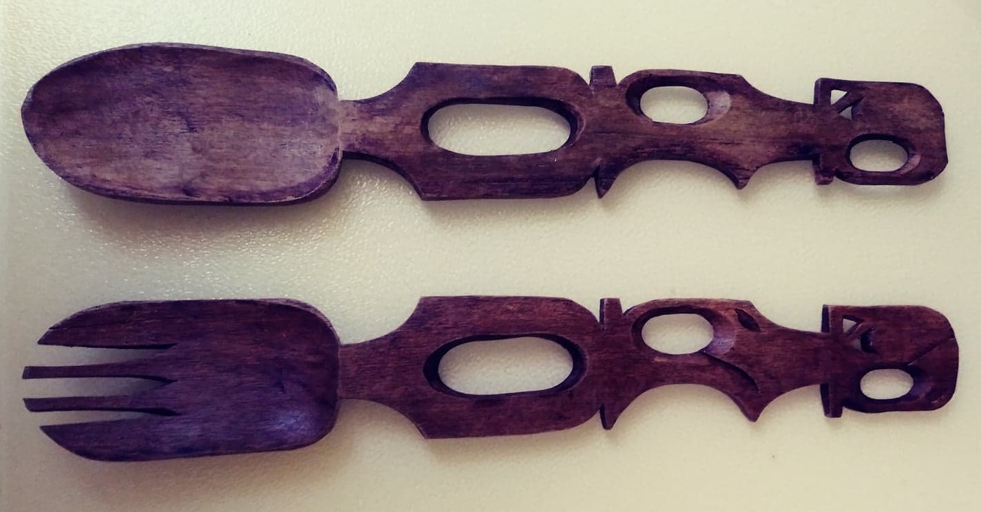 Day 164 - Elephant Handles on Salad Servers (2) Day 164 - Elephant Handles on Salad Servers (2)