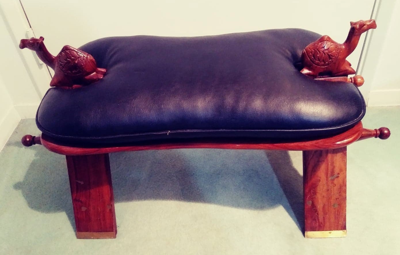 Day 176 - Camel Handles on Footstool (2) Day 176 - Camel Handles on Footstool (2)