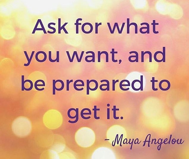 32. Ask for what you want (2)