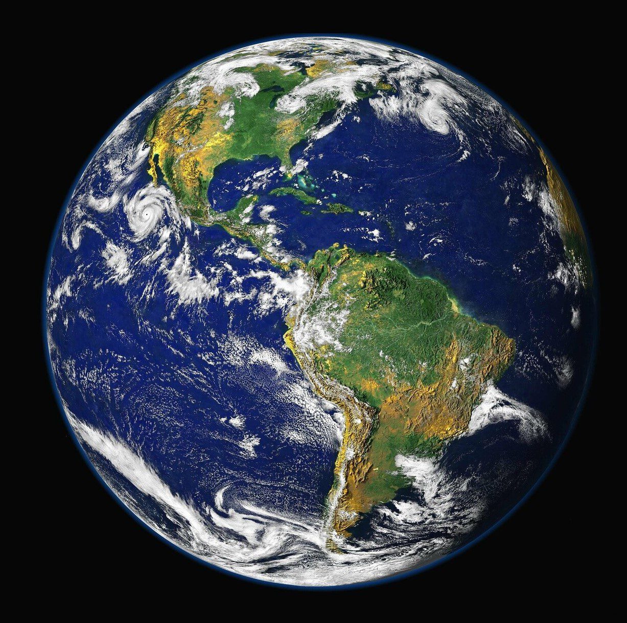 Earth - Western Hemisphere (2) Earth - Western Hemisphere (2)