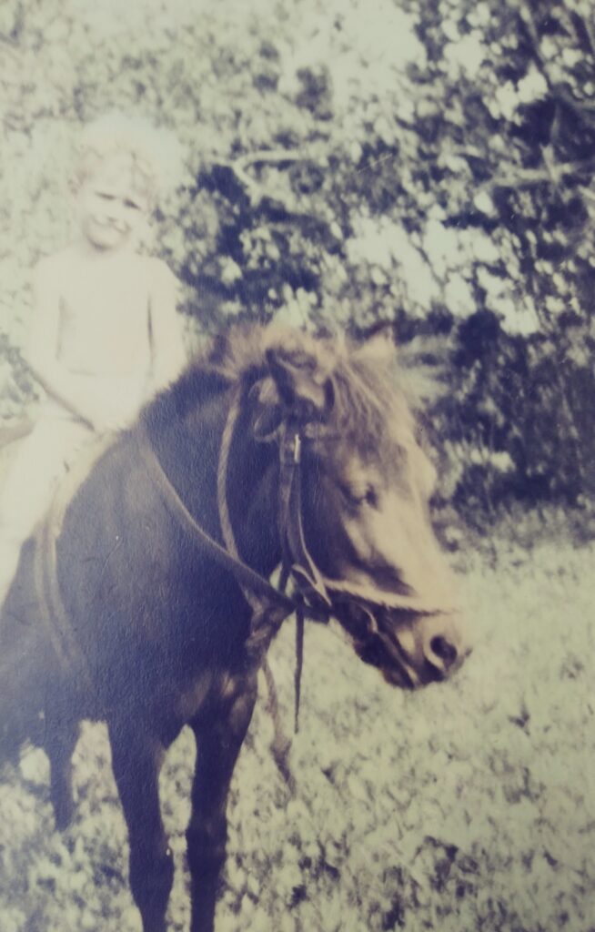 Ethel's Cowboy on Pony