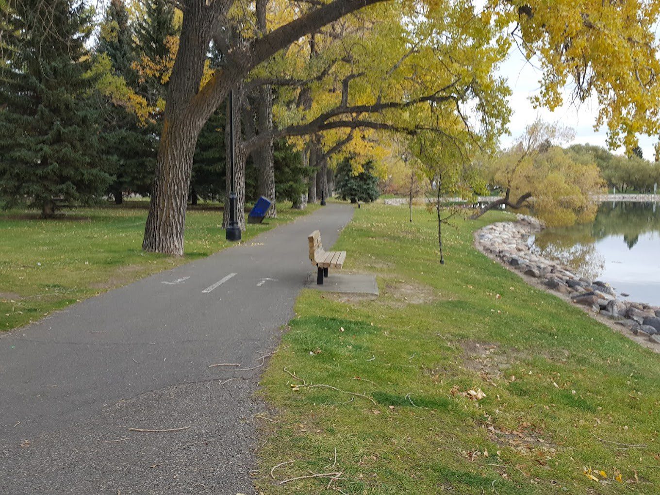 Trail in Henderson Park Trail in Henderson Park