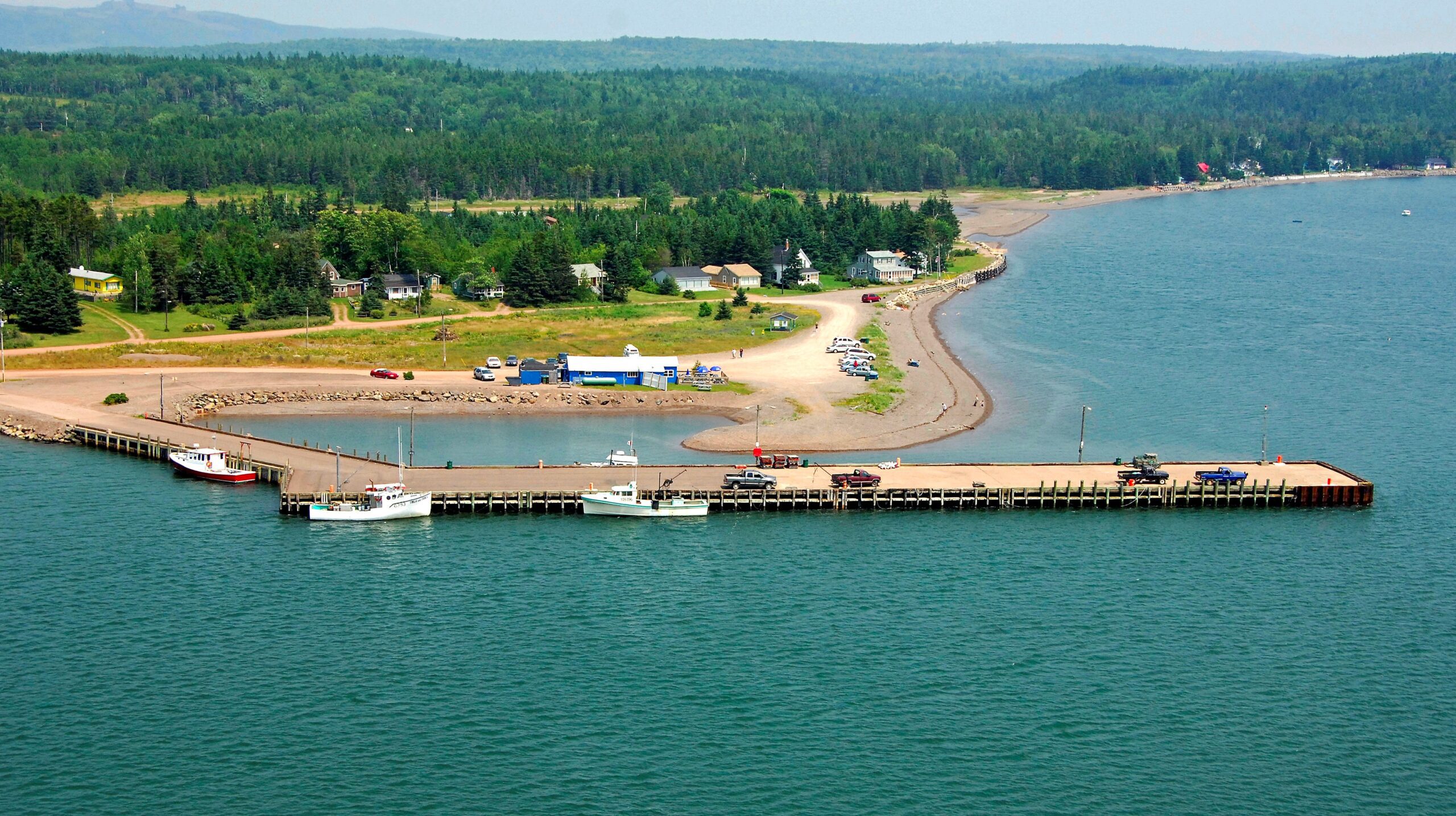 Parrsboro Beach at High Tide