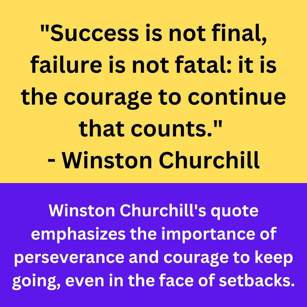 Quote 1 - Winston Churchill